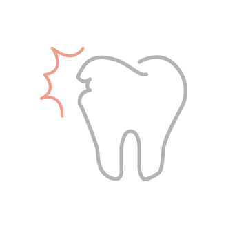 虫歯のイラスト